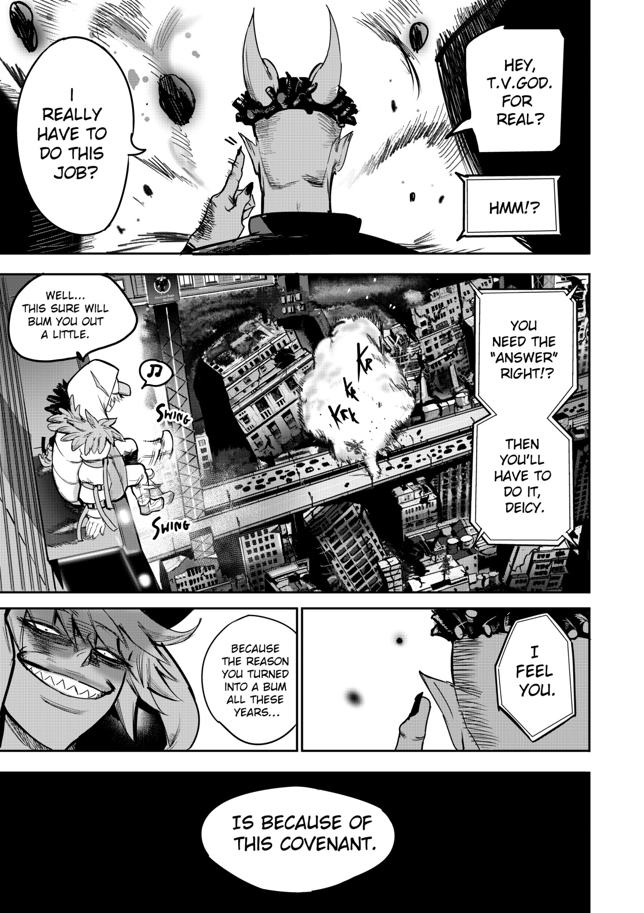 Hentai Manga Comic-I sold my body to a god Chap 6-8-Read-43